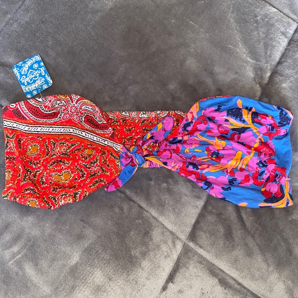 Free People Tied Tube Top